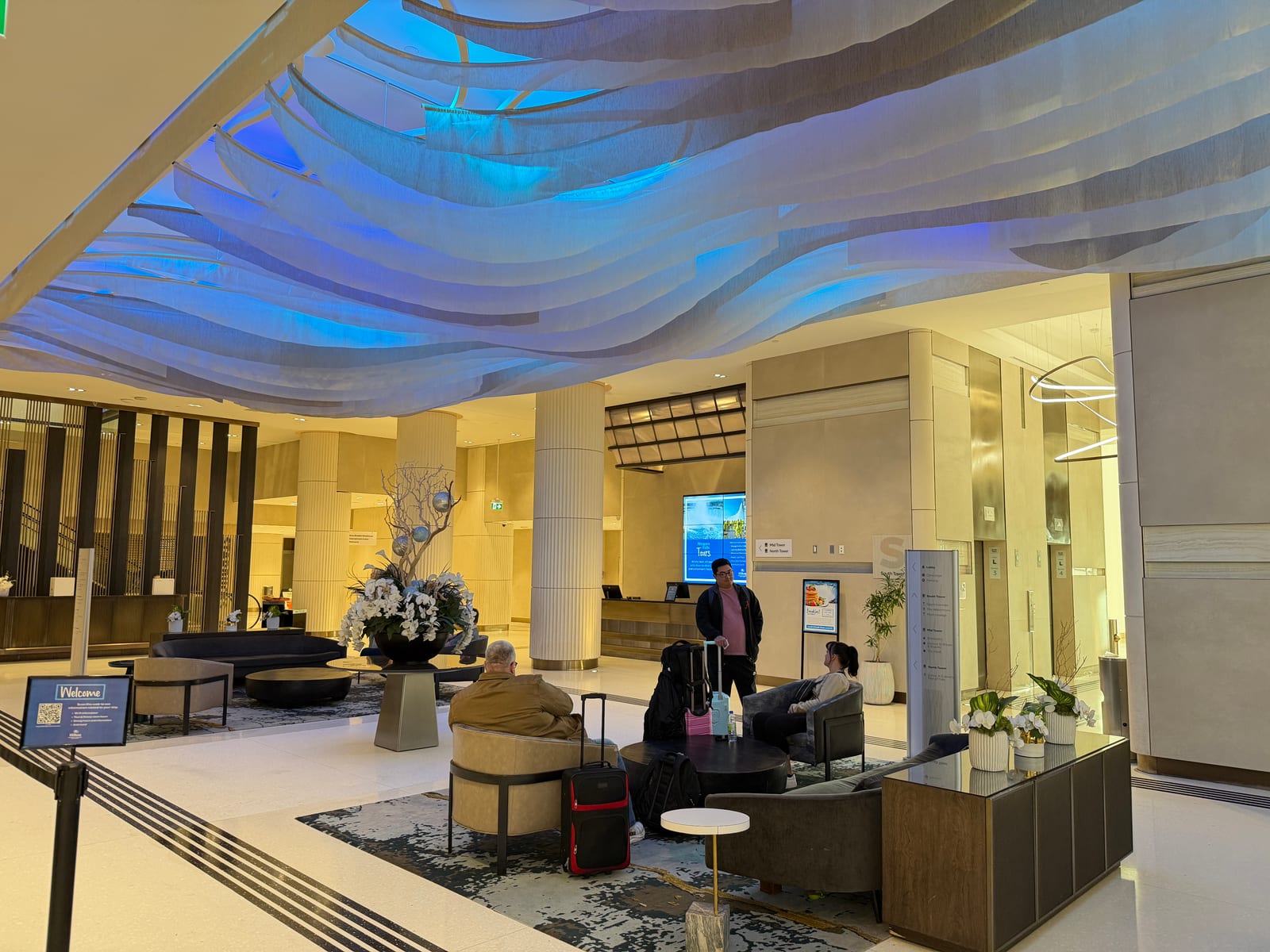 Hilton Niagara Falls Fallsview Hotel and Suites exterior on Fallsview Boulevard